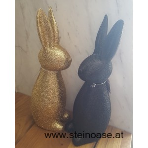 Glitzer-Hase 'GOLD'